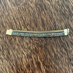 Leather Sparkly Bracelet!